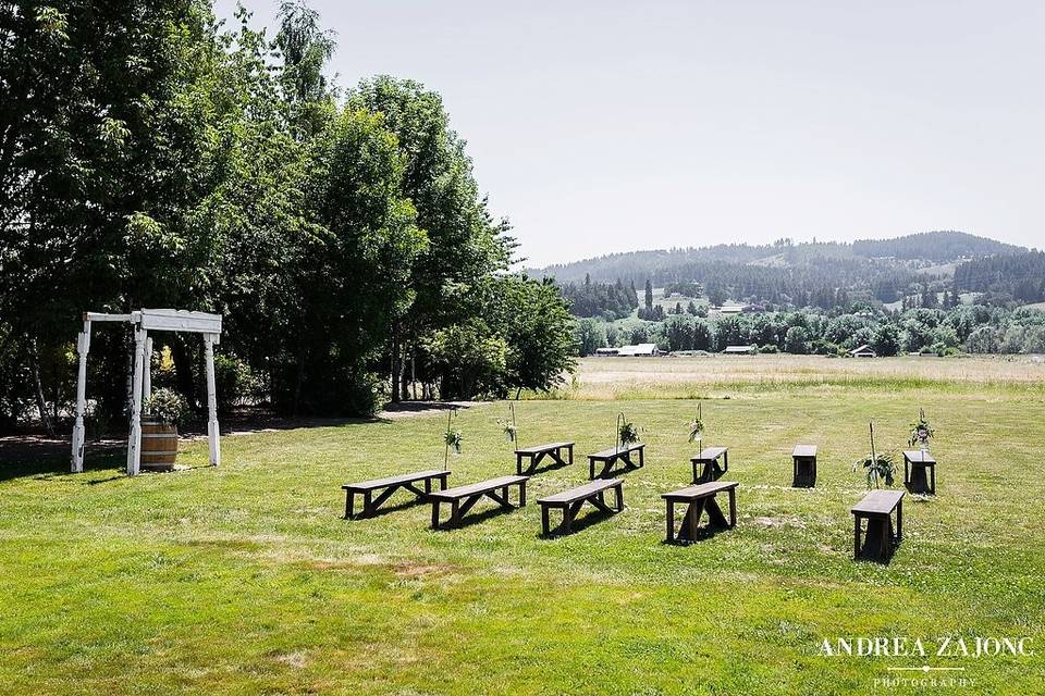 Ceremony site