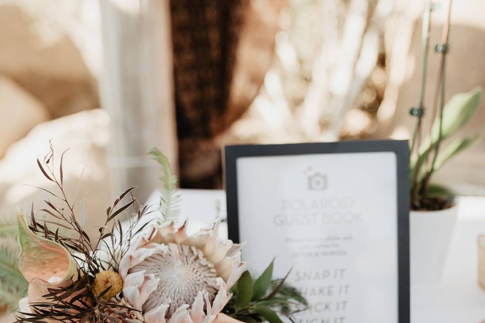 Desert Table Arrangement