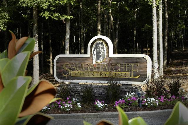 The entrance