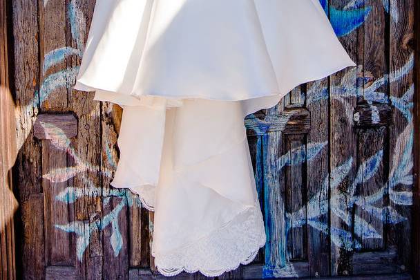 Mermaid style wedding dress