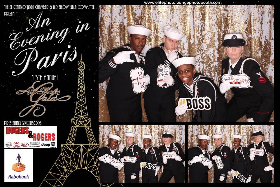 Gala photo booth