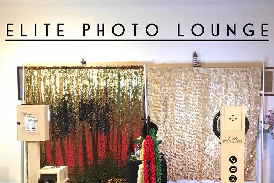 Two photo booths