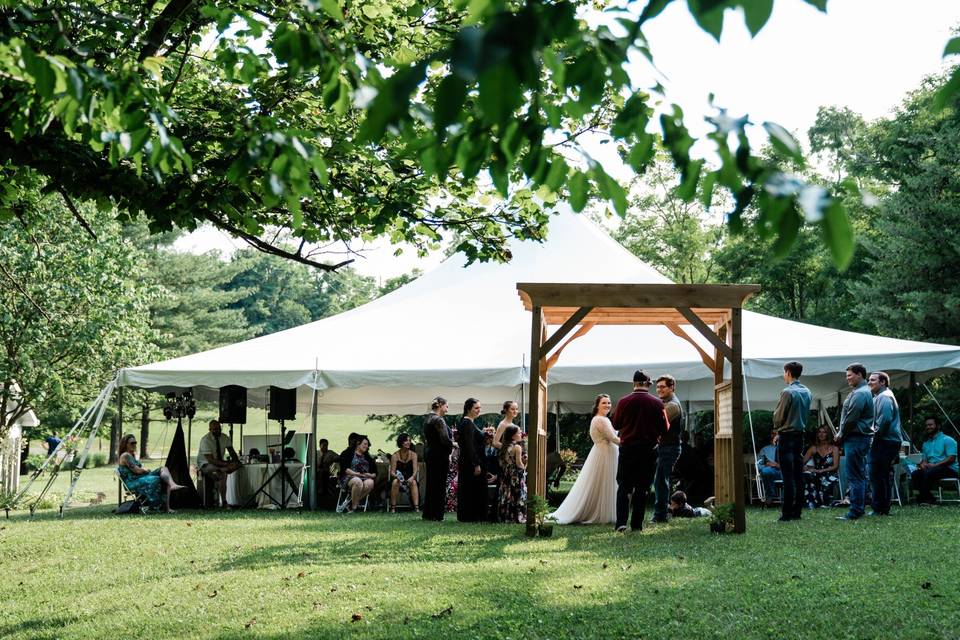 Backyard Wedding