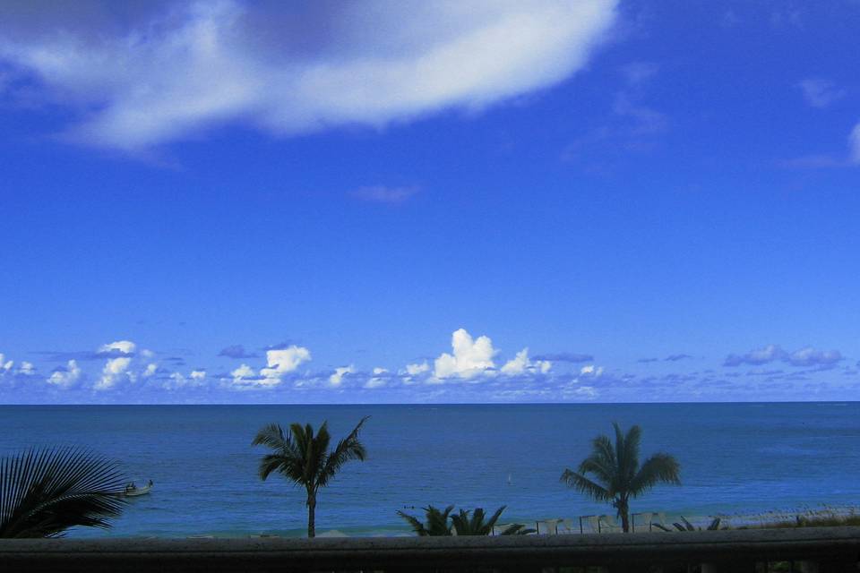 Grace Bay Beach view