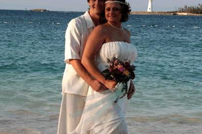 First Kiss in the Bahamas