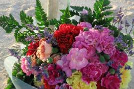 Beach and Bouquet