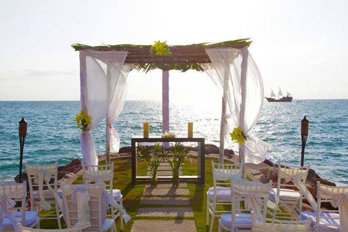 Jamaica Beach Wedding