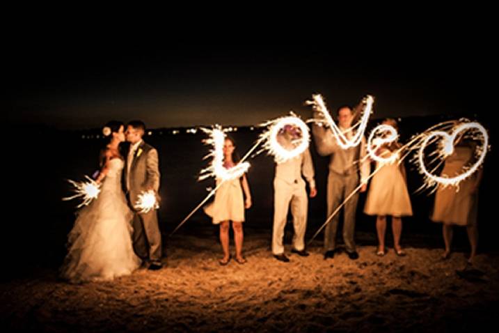 Sparklers from the heart