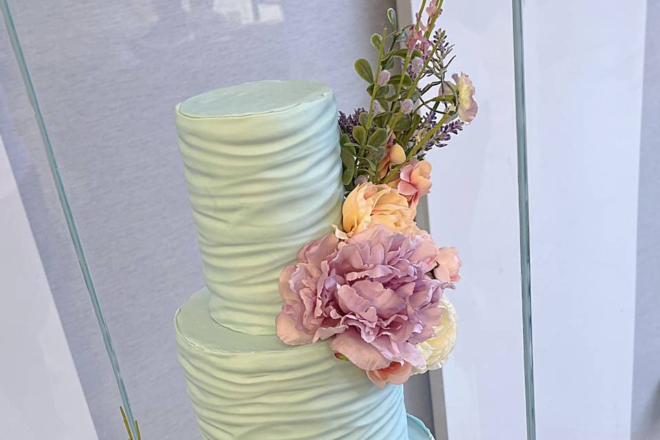 Spring wedding cake