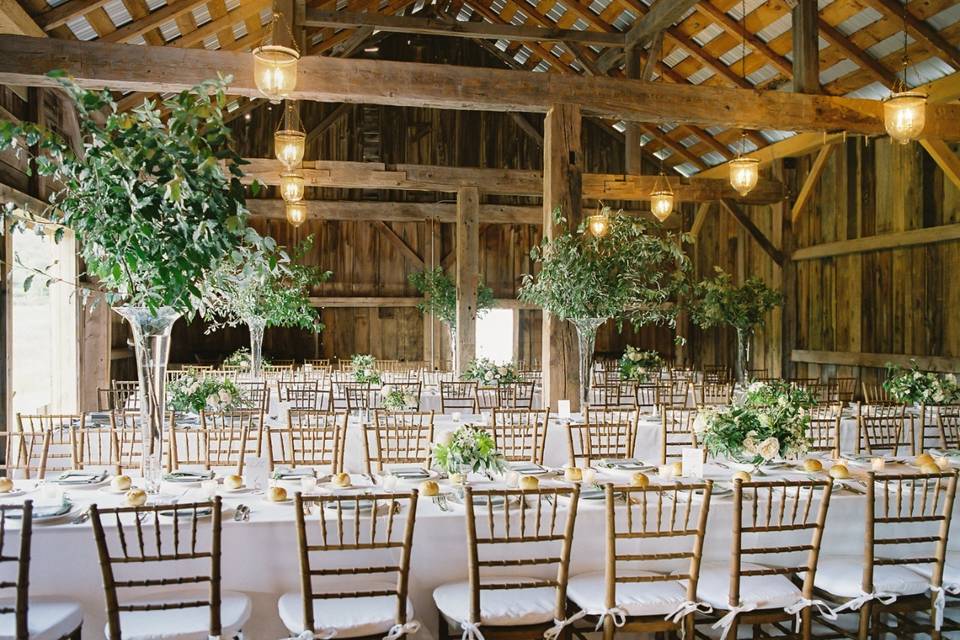 Hayfield Catskills Barn Weddin