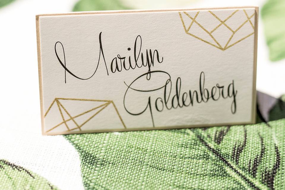 Custom Place Card