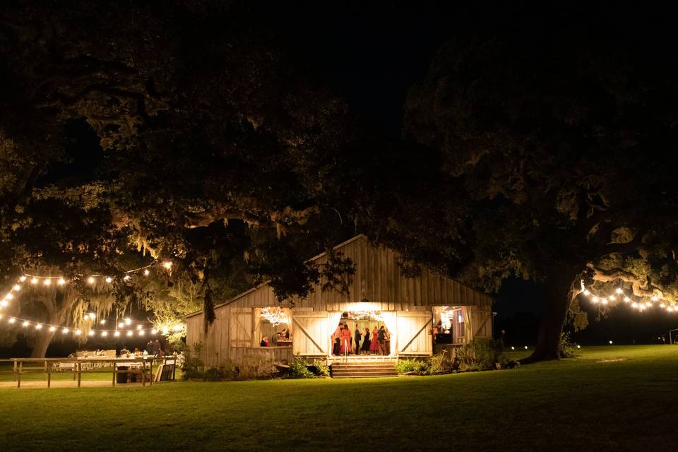 The Hall at night