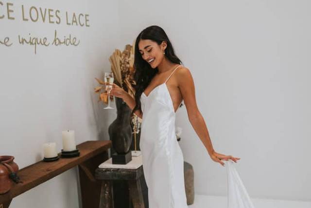 Zsa Zsa Backless Dress  Customised – Grace Loves Lace CA