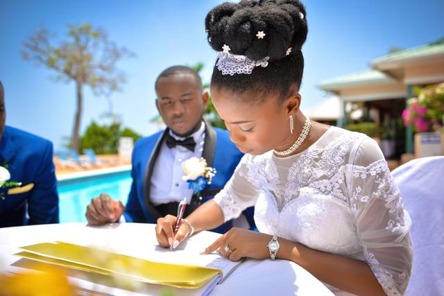 Wedding couple