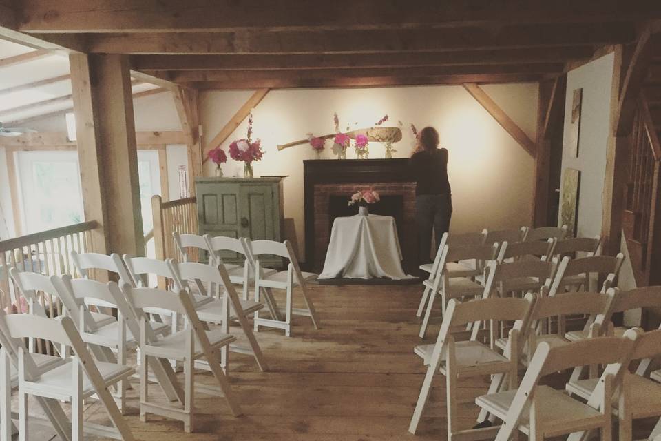 Indoor ceremony