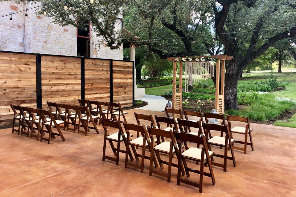 Courtyard Ceremony