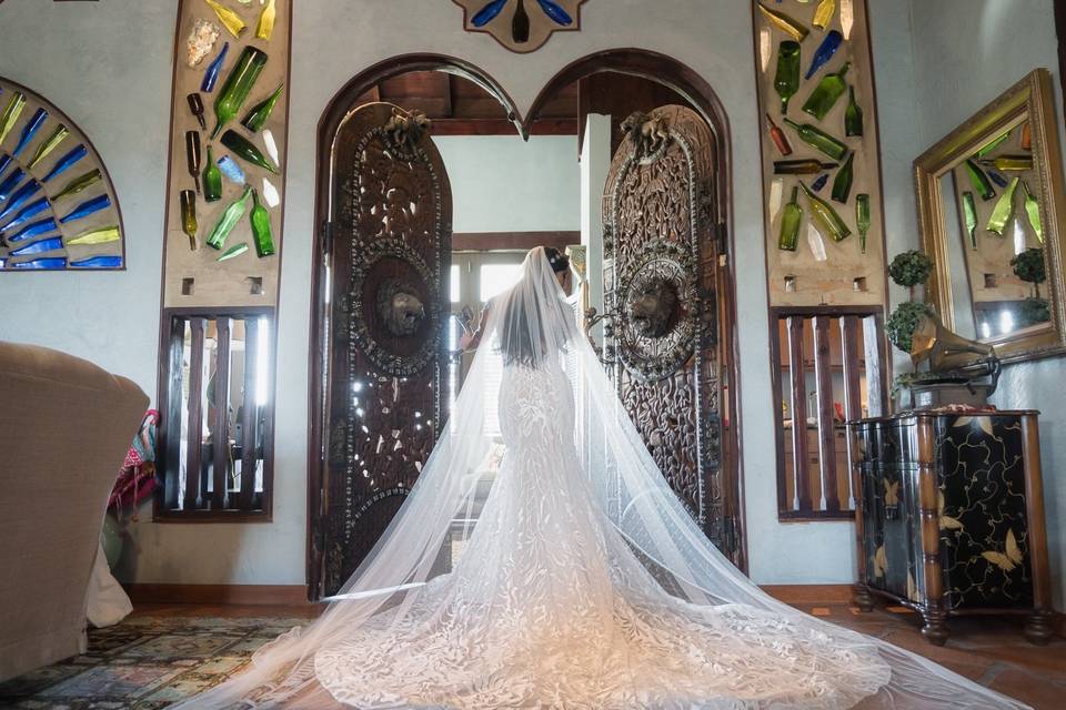 Bride at Hacienda Campo Rico