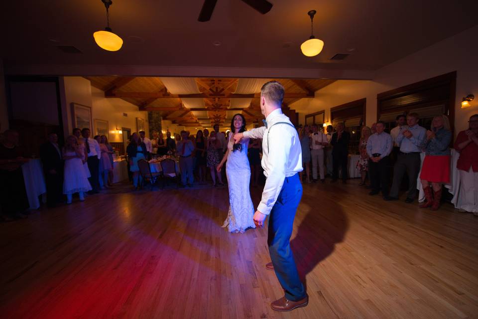 Couple dancing