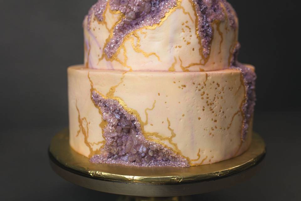 Geode Cake