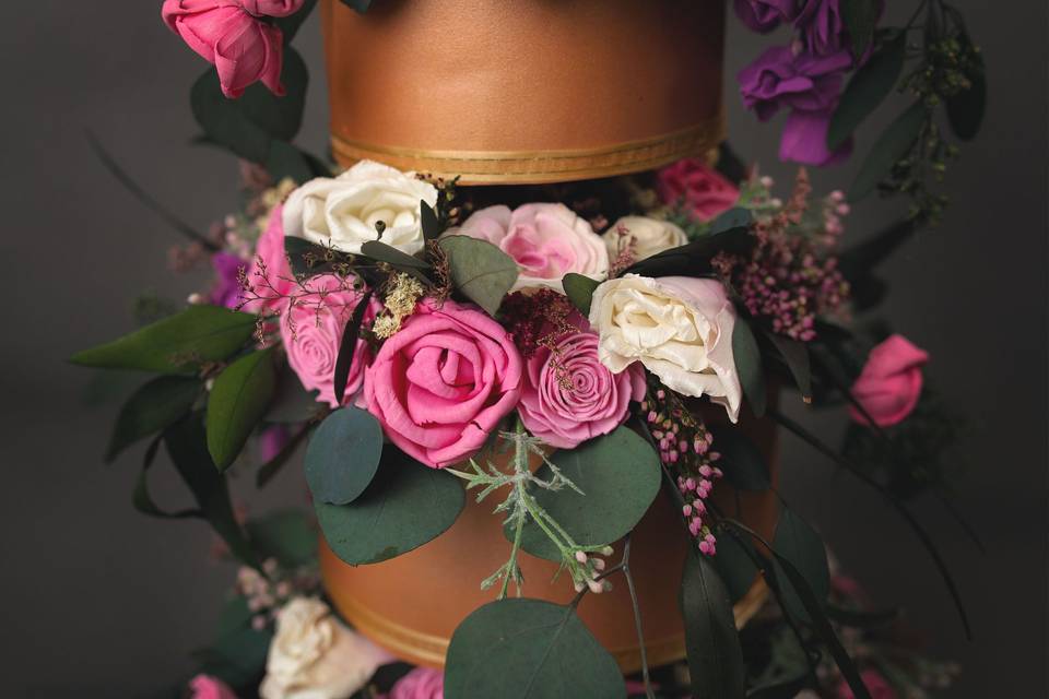 Hanging Floral Cake