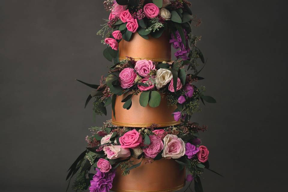 Hanging Floral Cake