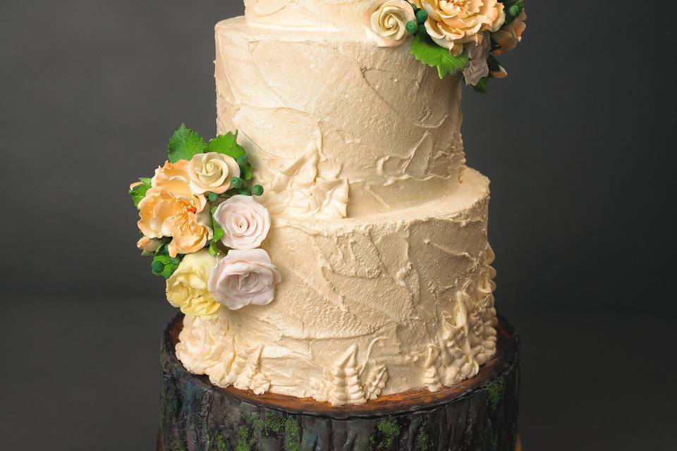 Rustic Nature Cake