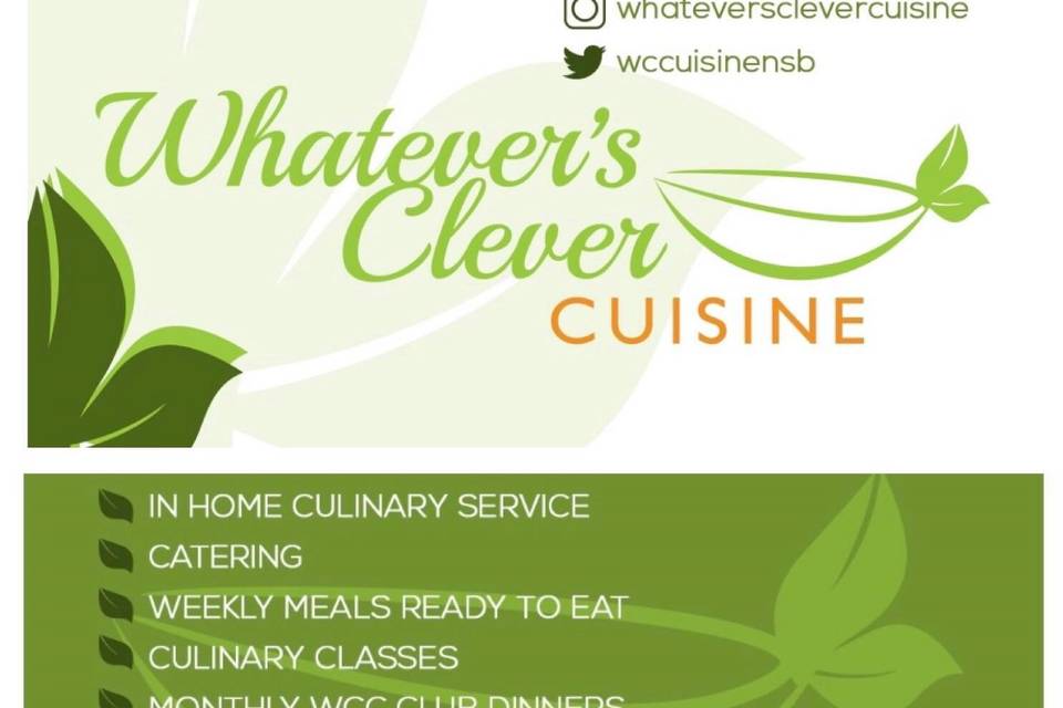 Whatever's Clever Cuisine, Inc