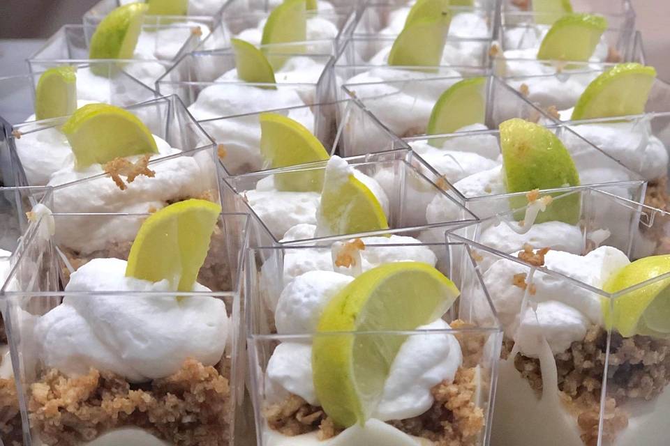 Deconstructed Key Lime Pie