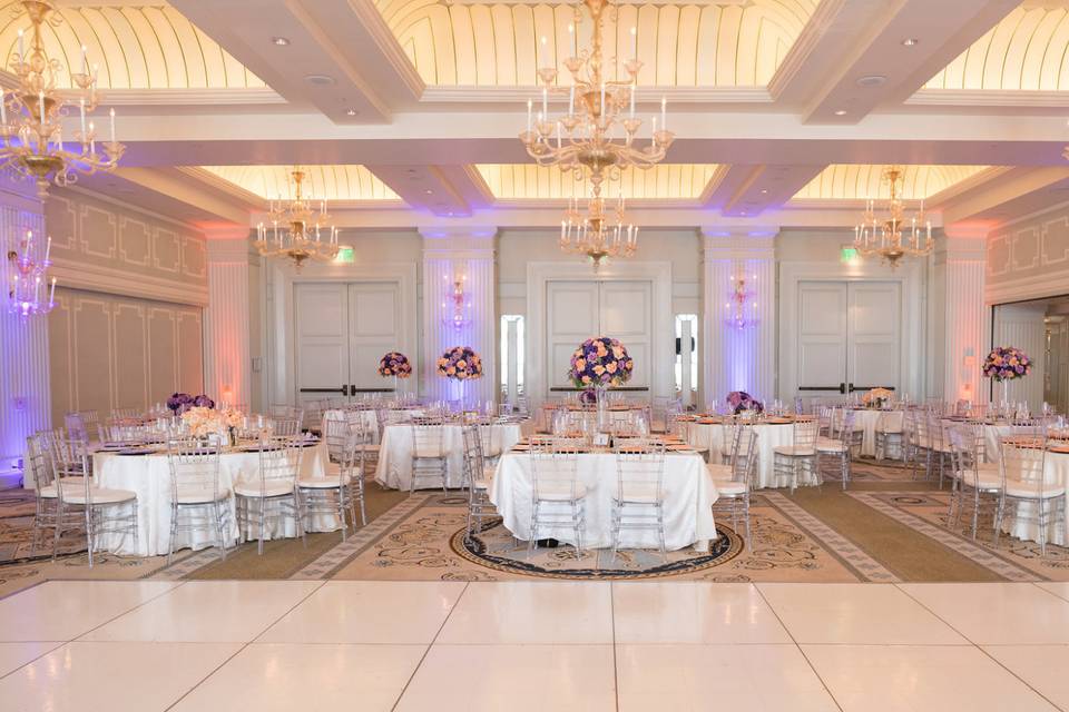 Evening reception lighting