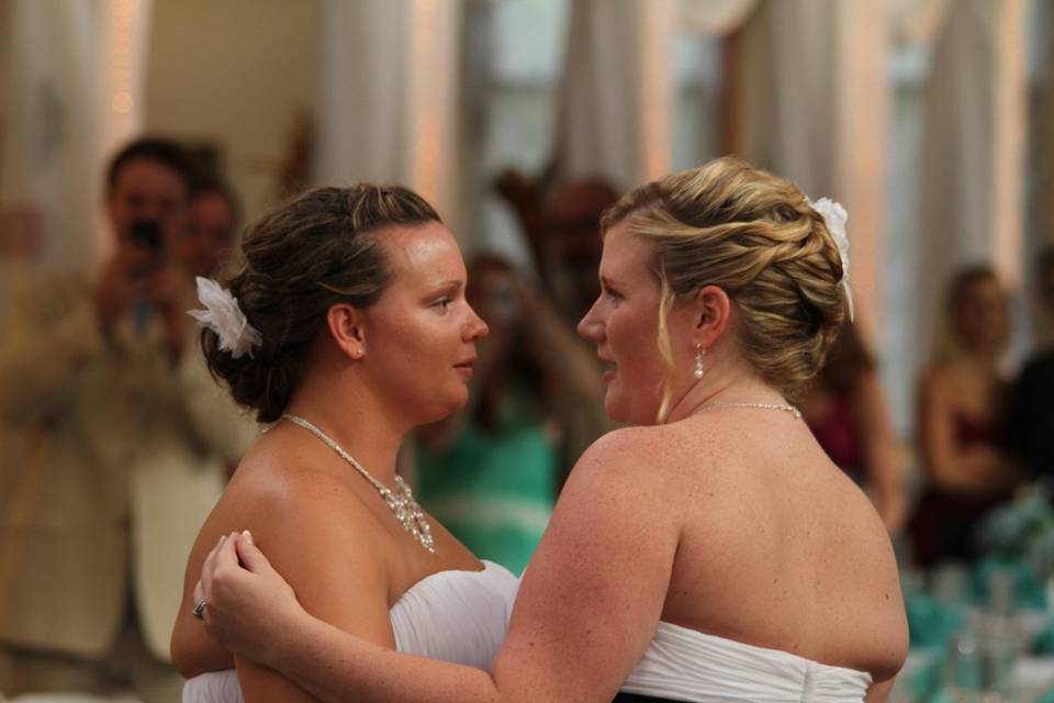 Couple dancing