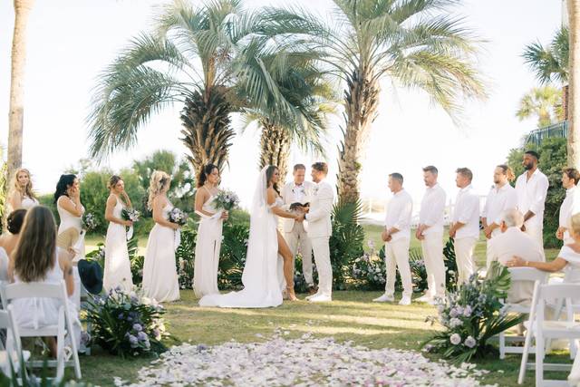 Bride and Groom Parties