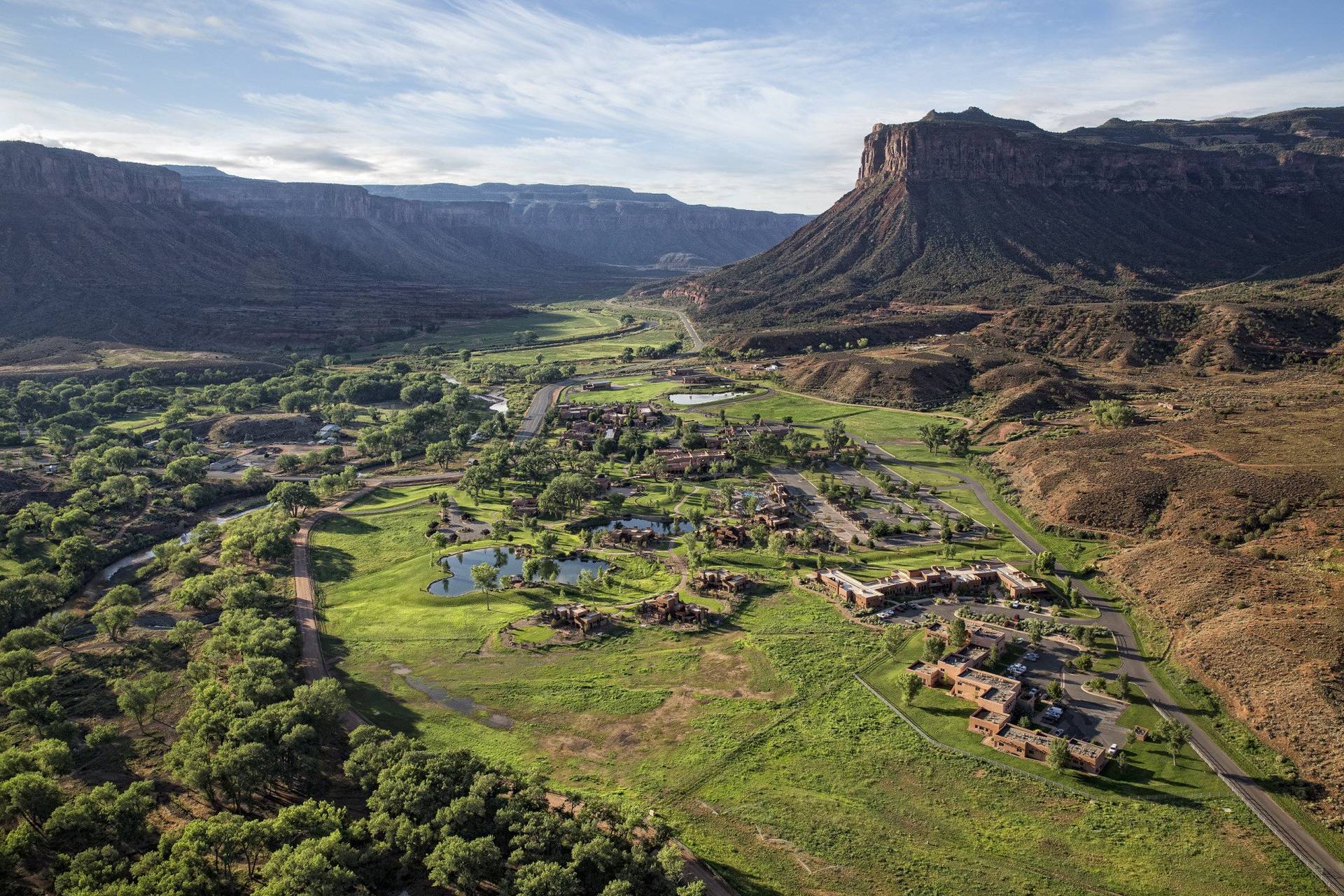 Gateway Canyons Resort Hotel Weddings Gateway CO WeddingWire   1449095090026 Aerialside 