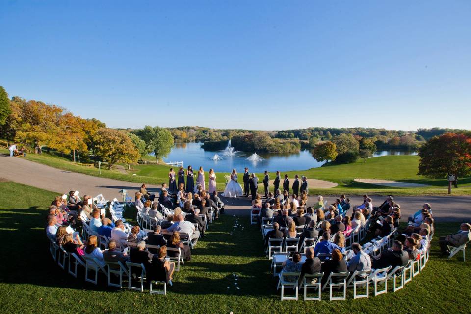 Outdoor ceremony