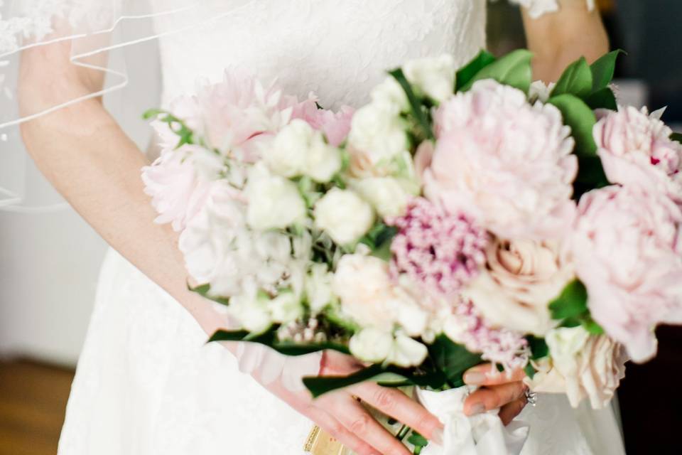 Close up of bouquets