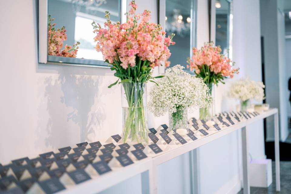 Escort Card Table