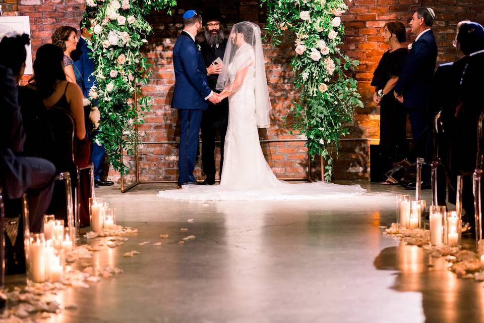 Bride and her father