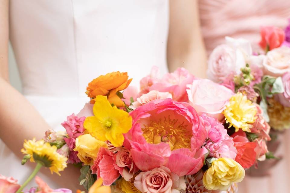 Peony bouquet