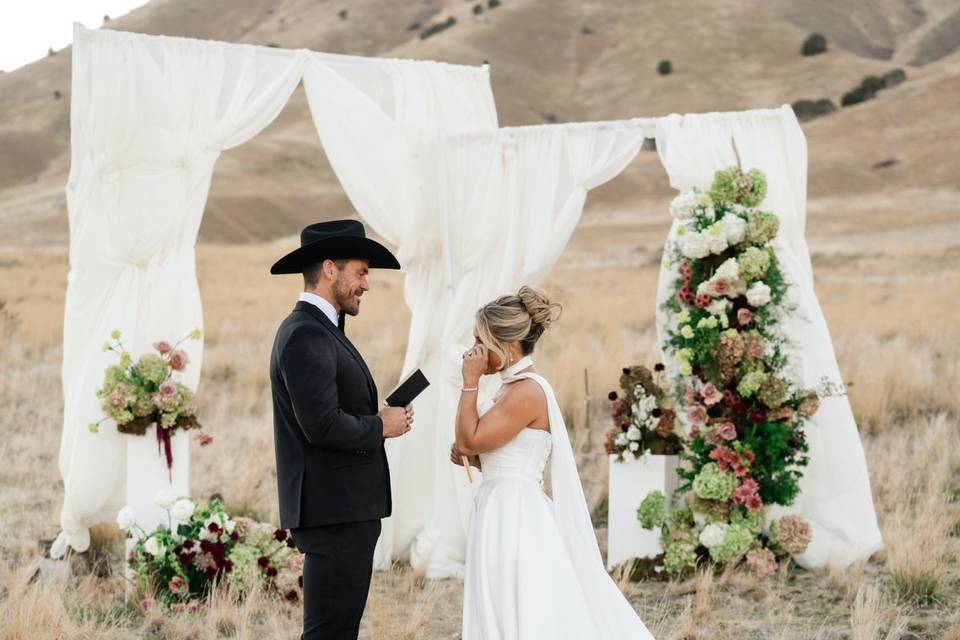 Tear filled vows