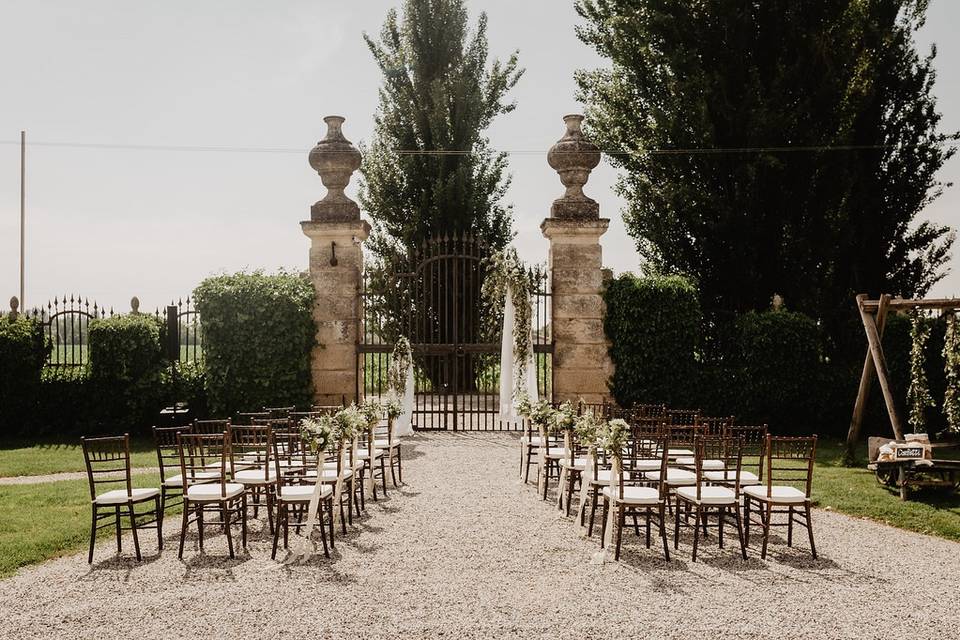 Italian villa wedding