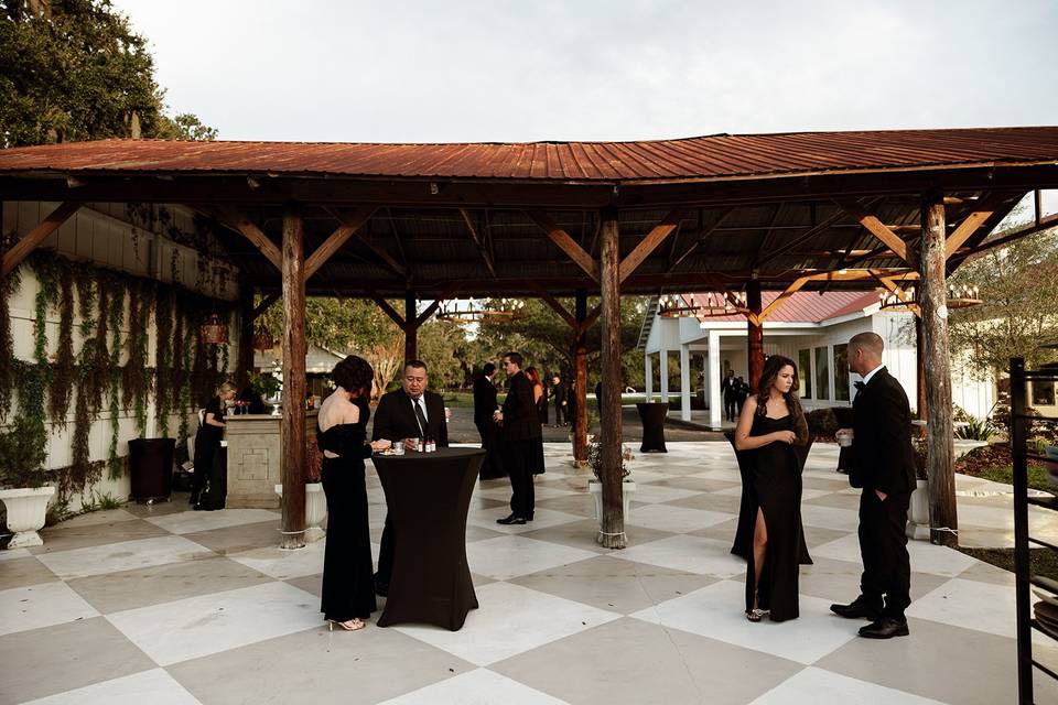 Cocktail hour- The Pavilion