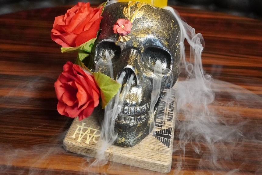 Skull cocktail