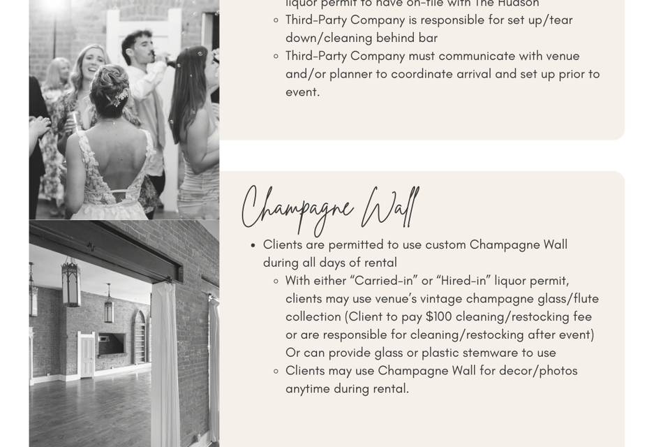 Bar Policy