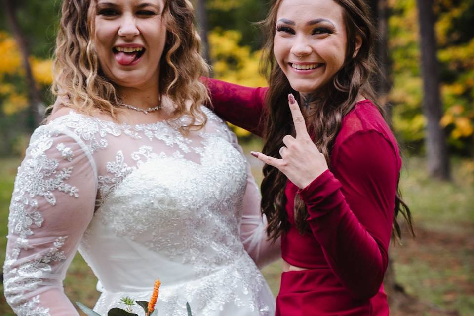 Grants Pass Fall wedding