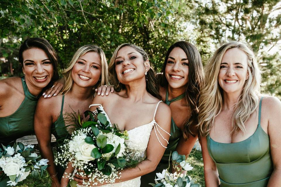 The bridesmaids