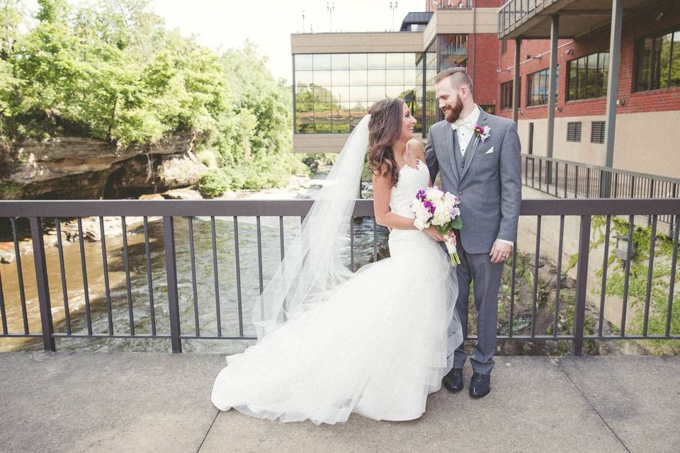 Bride and Groom picture.