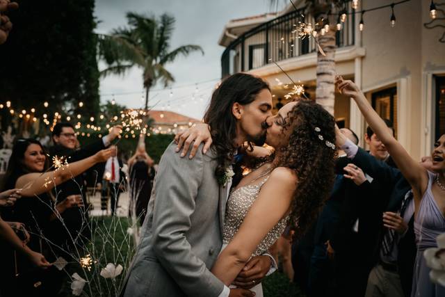 Backyard wedding