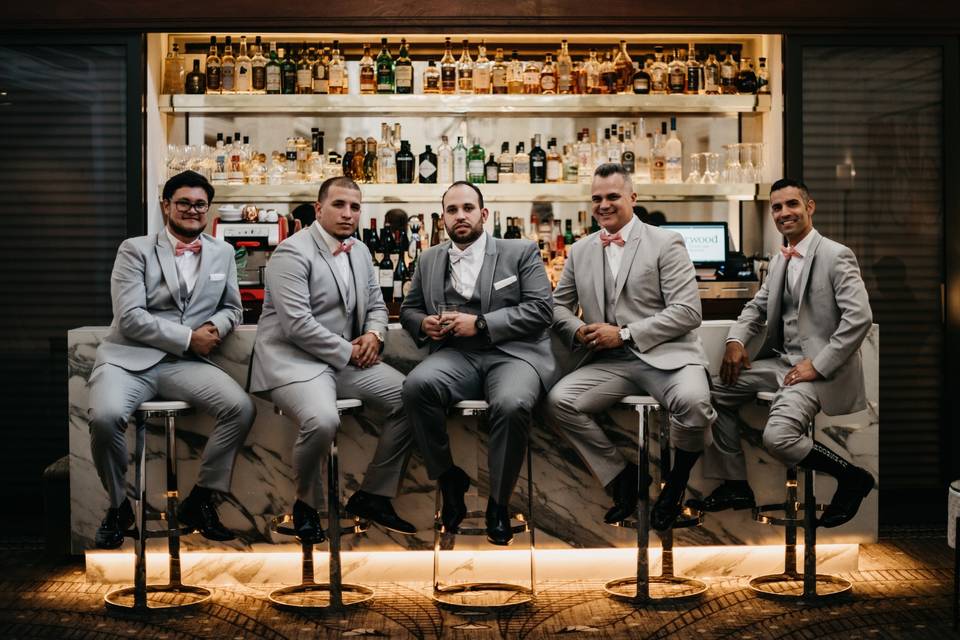 Groomsmen portrait