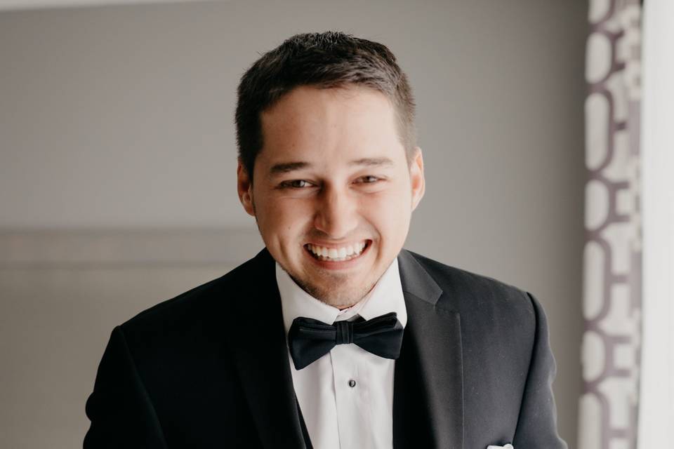 Grooms portrait