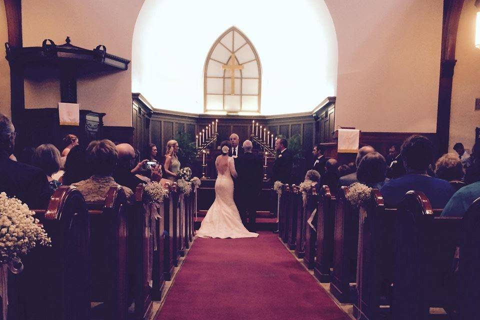 Indoor ceremony