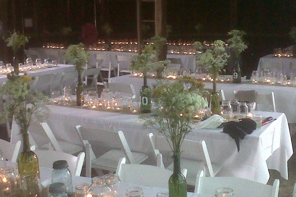 Reception set-up